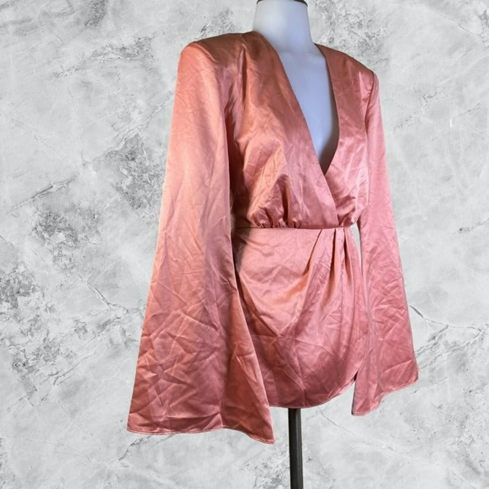 Michael Costello xREVOLVE Cody Romper - Rose Pink - Picture 3 of 11